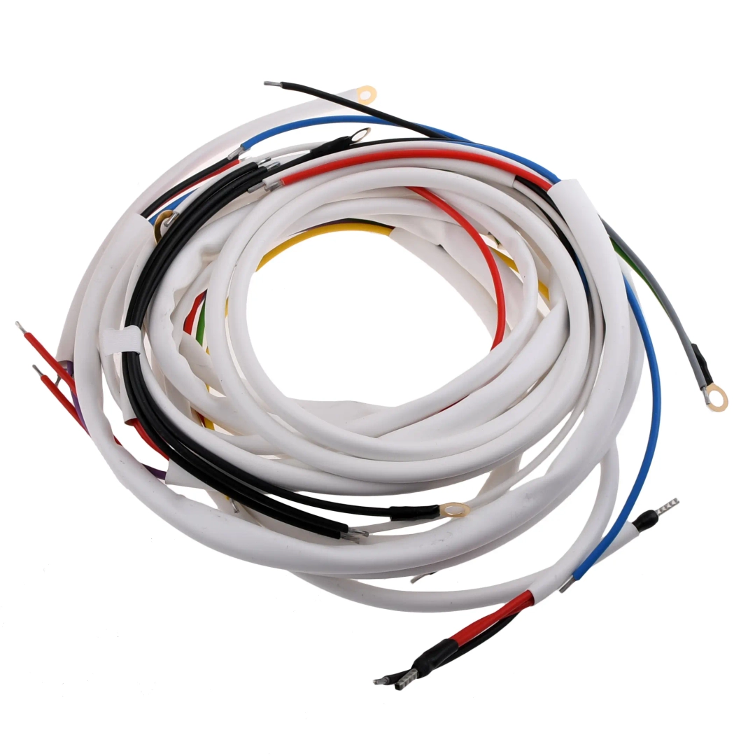 Instalacja elektryczna wiązka Simson AWO 425 Tourist biała Delux schemat