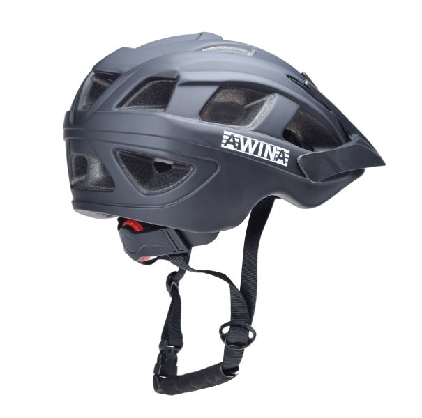 Kask rowerowy dziecięcy Awina by Moon czarny rozmiar S 42cm - 48cm
