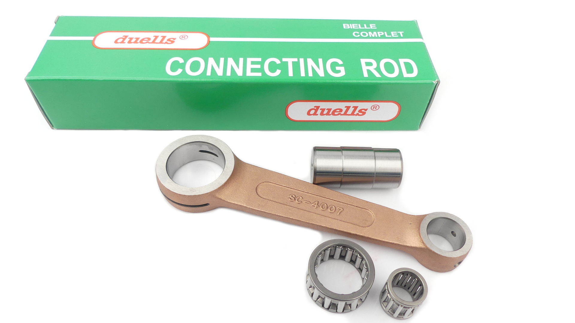 Duells Korbowód Korba WAŁ WSK 125 3 czop 21,20mm