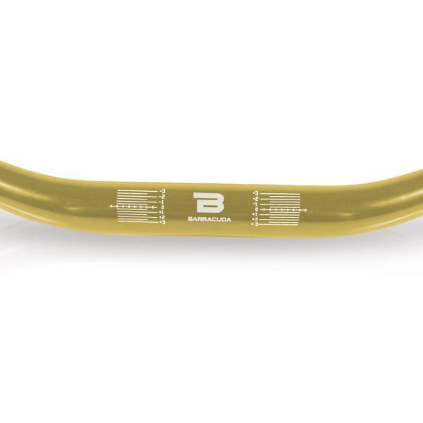 Barracuda kierownica motocyklowa 22mm złota Street Naked