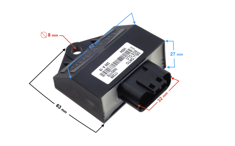 Sterownik komputer moduł ECU skuter Barton Galactic 2