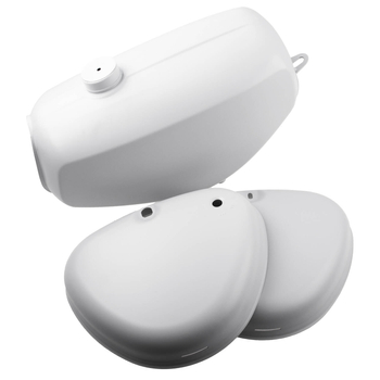 Zbiornik paliwa pokrywy boczne podkład Simson S51 S60 S70 DPR Classic