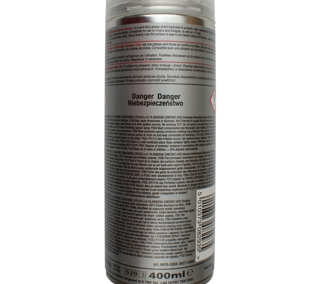 Carlube smar wielofunkcyjny 100+ w aerozolu 400ml