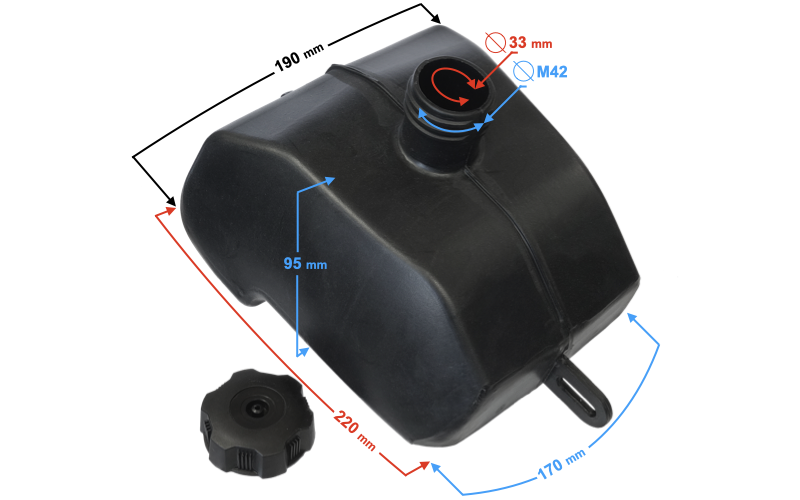 Zbiornik Paliwa QUAD ATV 110