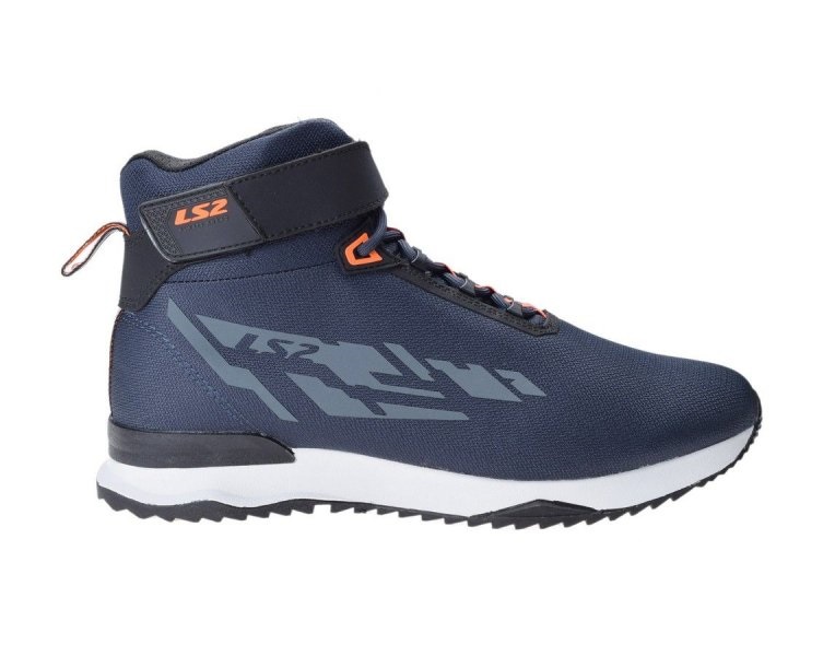 Buty motocyklowe męskie LS2 Acrux Man Dark Blue H-V Orange