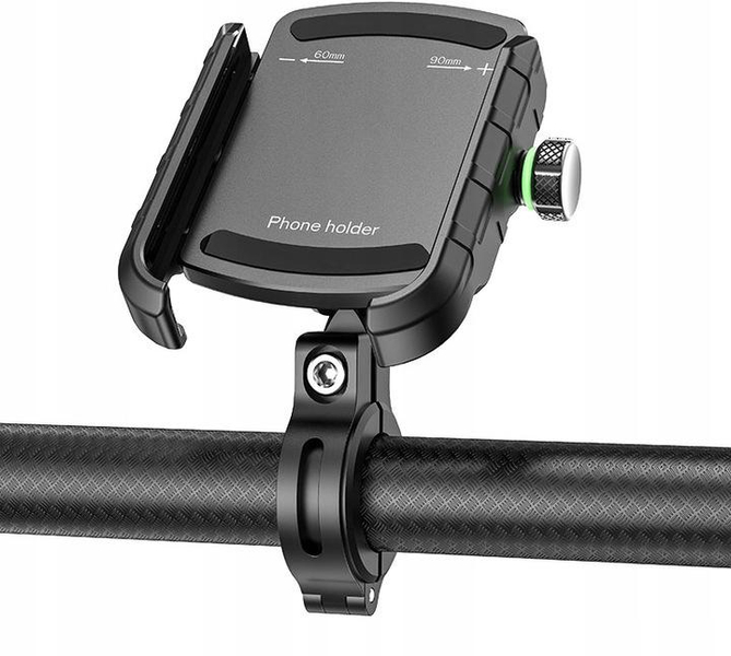 Uchwyt motocyklowy na telefon R9 metalowy na kierownicę lusterko
