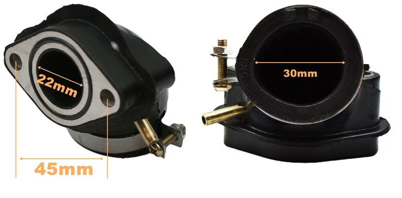 Kolektor ssący króciec gaźnika GY6 4T 125ccm