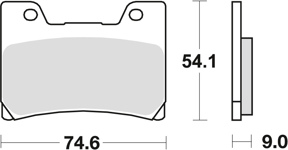 TRW klocki hamulcowe KH160 Yamaha FZR 600 TDM 850