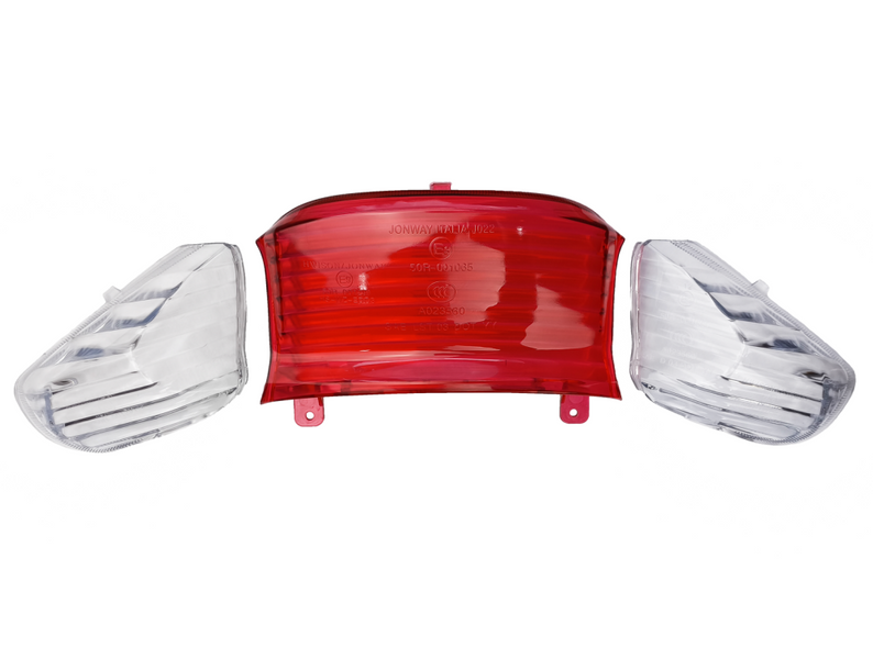 Klosze lampy tył homologacja Barton Zumico Zipp Toros Router Kingway Motobi