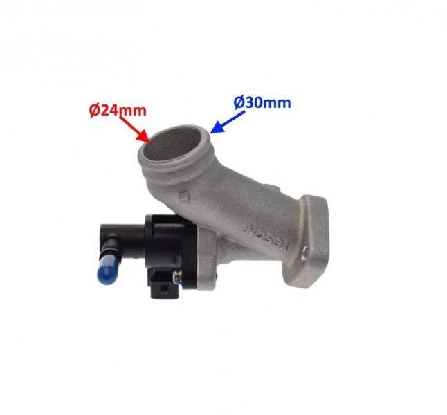 Króciec Ssący z Wtryskiwaczem Junak 904 Euro4