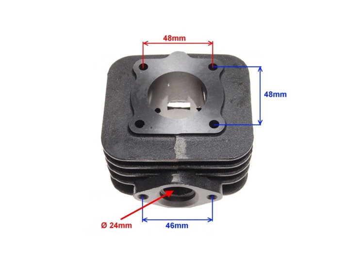 Cylinder 50cm3 40mm ac piaggio