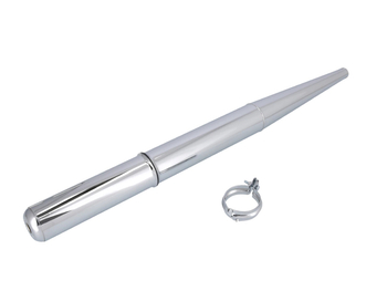 Tłumik chromowany Simson S50 S51 S70 KR51/2 Schwalbe SR50 MZA