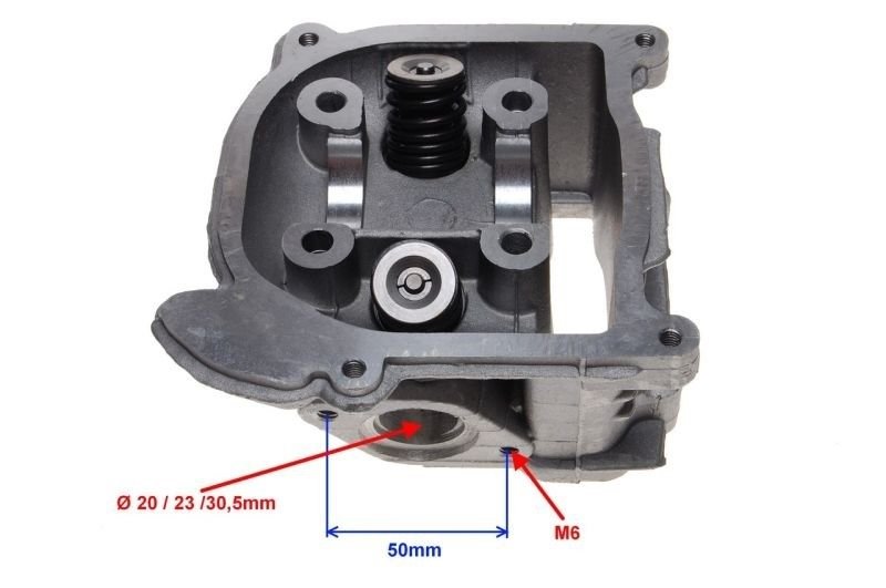 Głowica cylindra 90ccm 4t wilga vapor baotian tgb