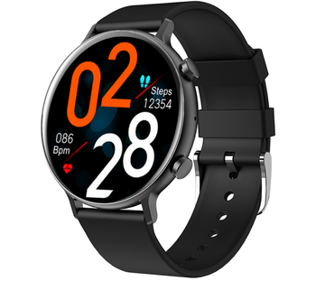 Smartwatch zegarek Rubicon RNCE98 czarny Bluetooth