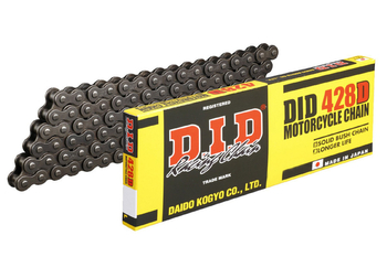 Łańcuch napędowy did 428d/132 otwarty + zapinka