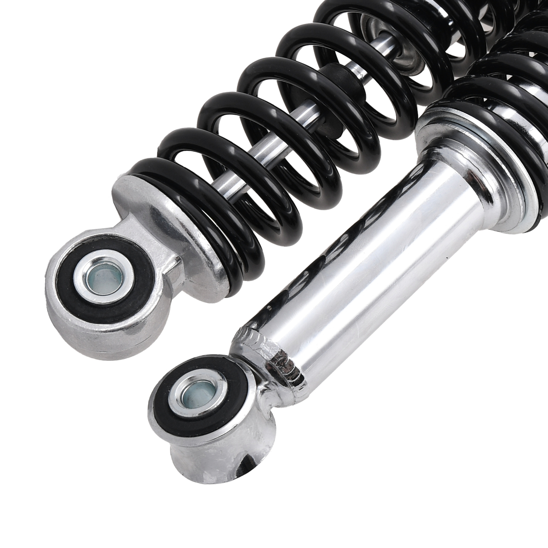 Amortyzatory tył chrom czarne 8/8/325 Romet Jawa Delux