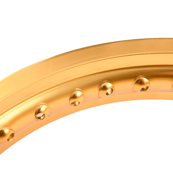 Obręcz koła aluminiowa złota 2,15x16 Simson MZ ETZ DPR Classic