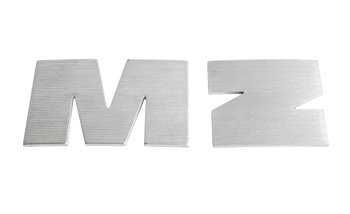 Emblematy litery na zbiornik srebrne mz etz 150 25