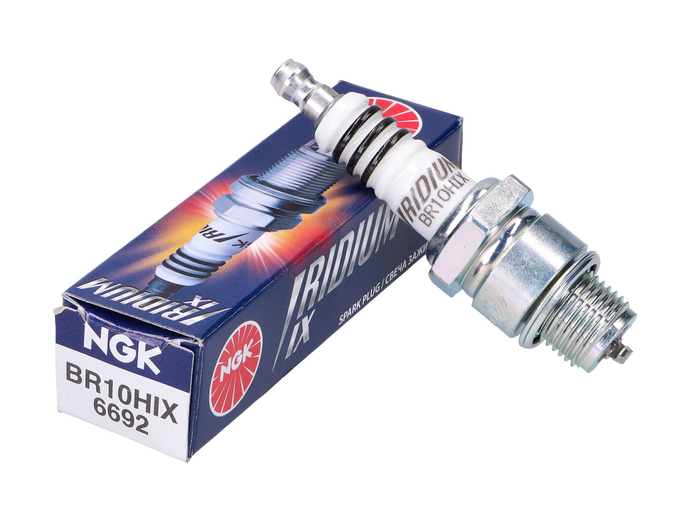 NGK świeca zapłonowa BR10HIX (NR 6692) (IWF27) Derbi GPR 50 2T 