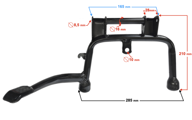 Podpora stópka centralna Barton Scalpel