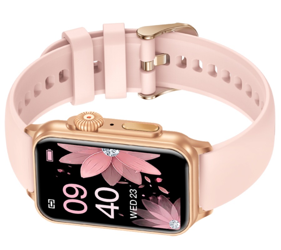 Smartwatch zegarek Rubicon damski RNCF06 różowy