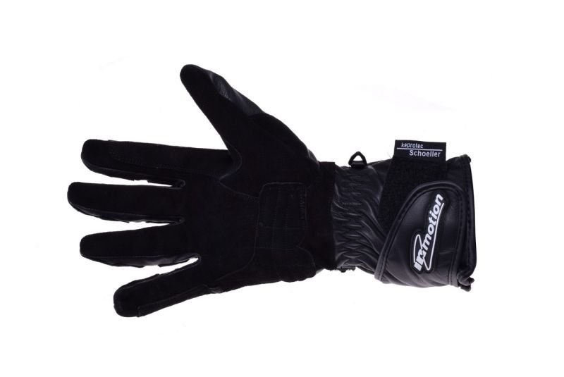 InMotion rękawice motocyklowe czarne kewlar