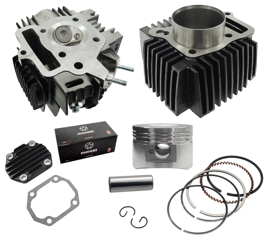 Cylinder i głowica BTS do motoroweru 4T 110cc 152FMH
