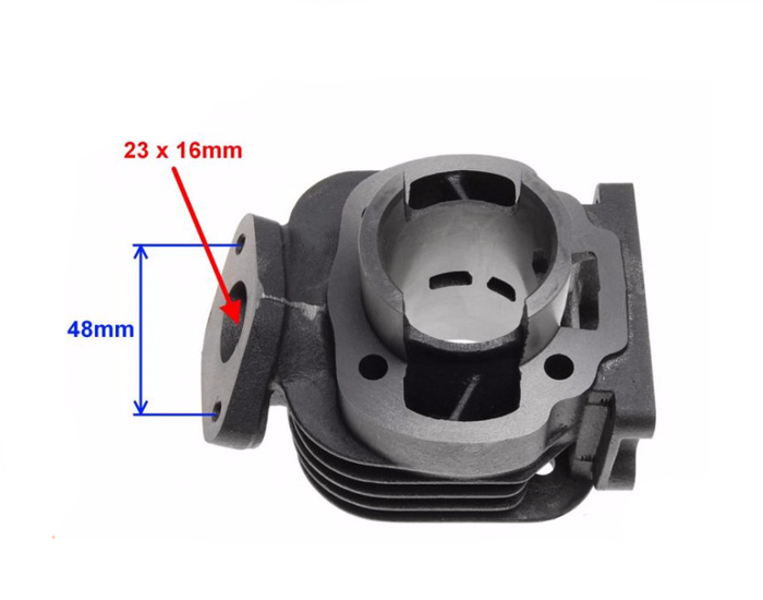Cylinder 50cm 2ja 2t yamaha bws aprilia booster
