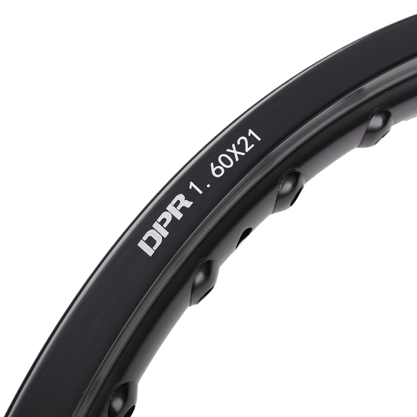 Obręcz koła aluminiowa czarna 1,60x21 Simson DPR Classic