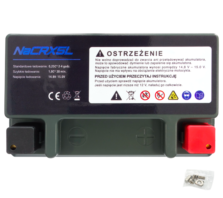 Akumulator Moretti NaCRX5L 12V 3.5 Ah sodowo - jonowy