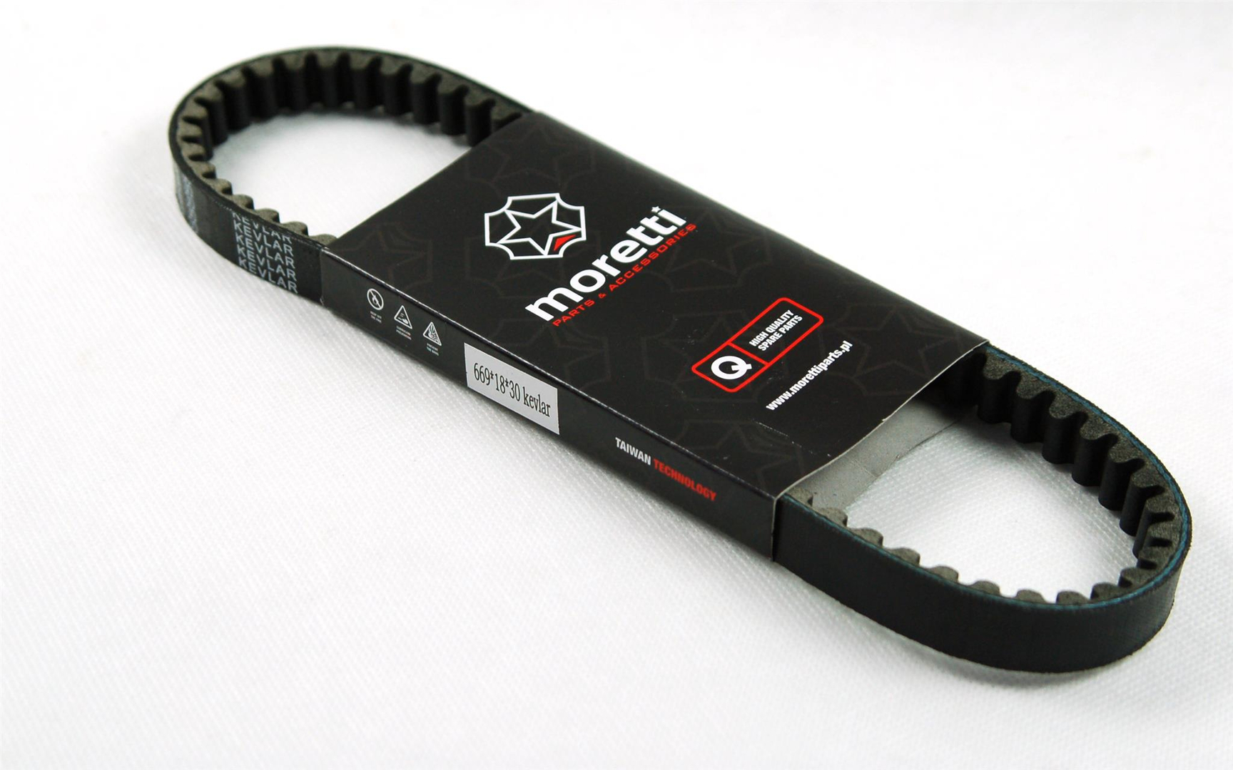 Pasek napędowy 669*18*30 Kevlar Moretti