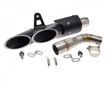 Końcówka wydechu do Benelli TRK 502C czarny