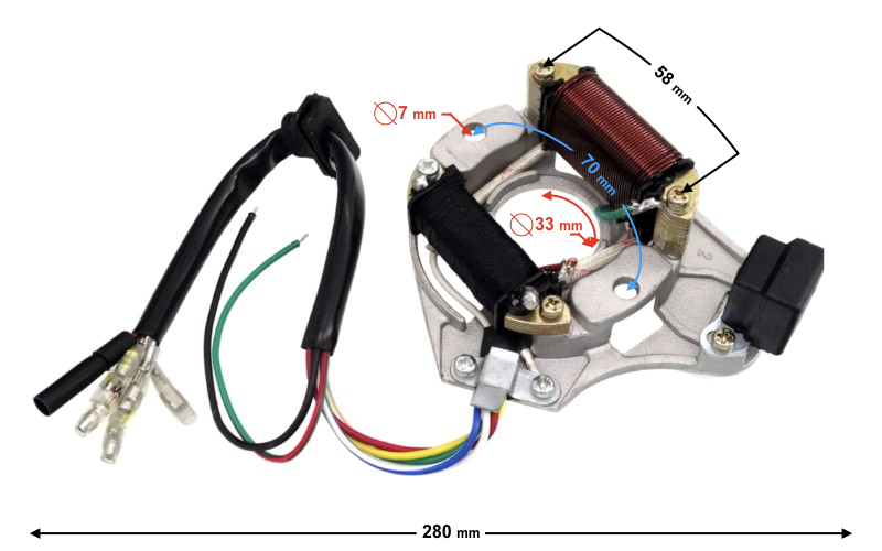 Iskrownik do motoroweru Barton Ranger Classic 50