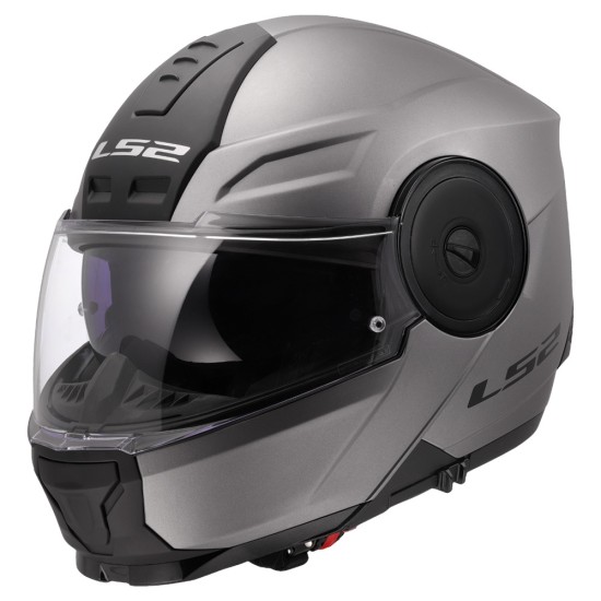 Kask szczękowy LS2 FF902 Scope II Titanium + pinlock homologacja ECE 22.06