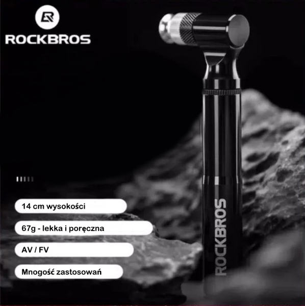 ROCKBROS Pompka rowerowa mała (JG-PB-11) 130PSI