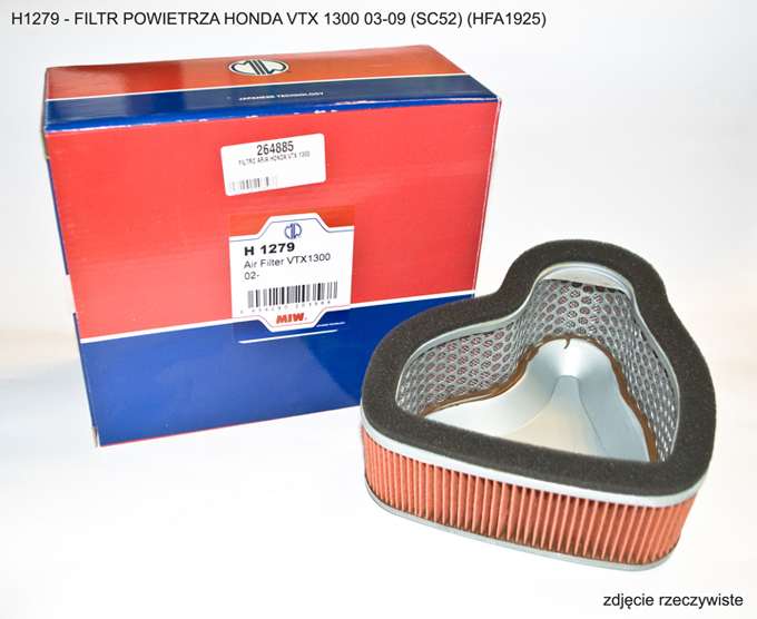 MIW Meiwa filtr powietrza Honda VTX 1300 03-09 (SC52) (HFA1925)