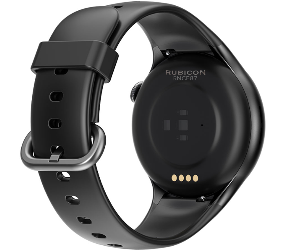 Smartwatch zegarek Rubicon męski damski czarny