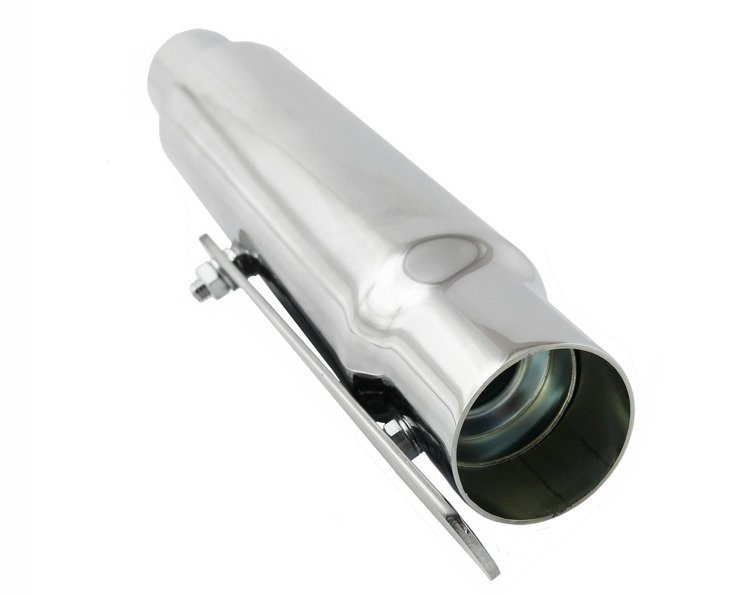 Tłumik tłumiki chrom 30cm cafe racer retro kpl