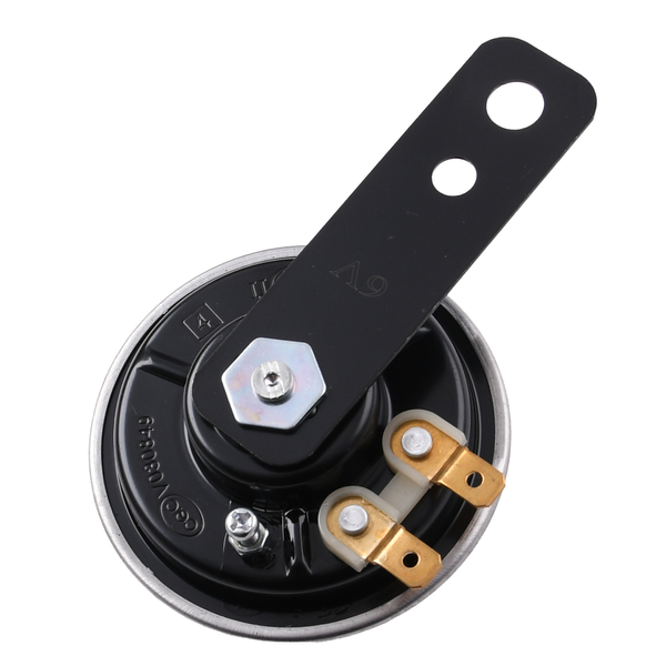 Klakson sygnał dźwiękowy 6V chrom uniwersalny DPR Classic