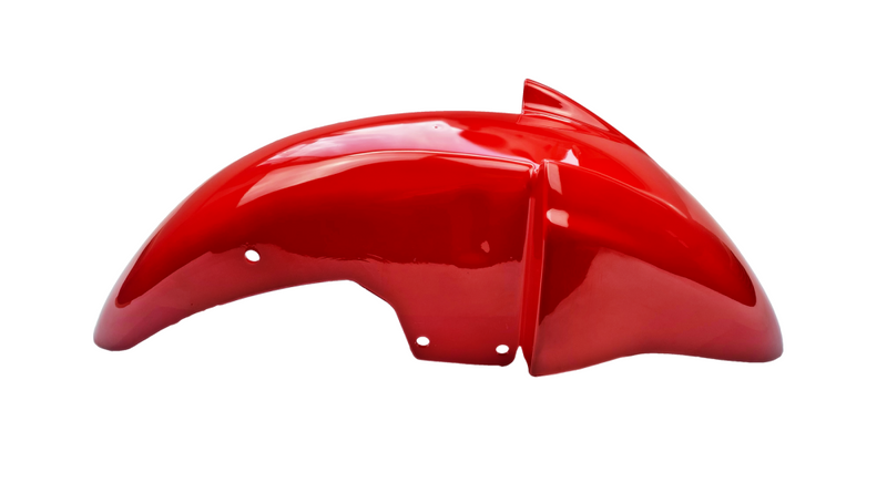 Błotnik przód czerwony Barton Benzer Junak Zipp Romet Keeway GB Motors