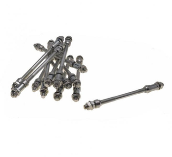 Oś rowerowa koła tył wolnobiegowa 185mm 10mm