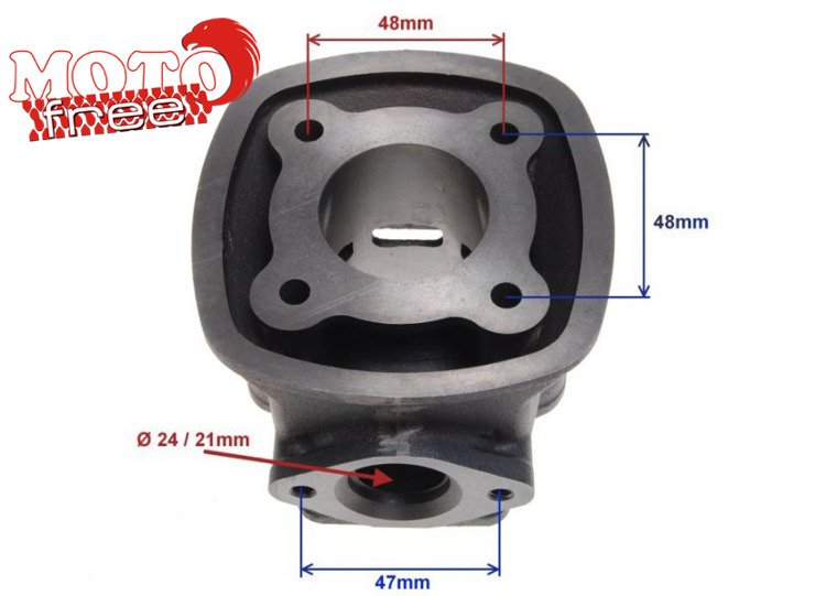 Cylinder 50cm3 40mm lc 2t piaggio nrg aprilia rs