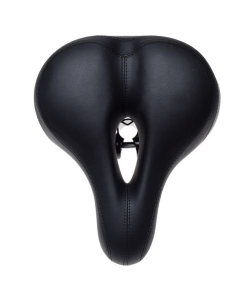 Siedzenie Rowerowe Na Sprężynie Czarne Leoshi