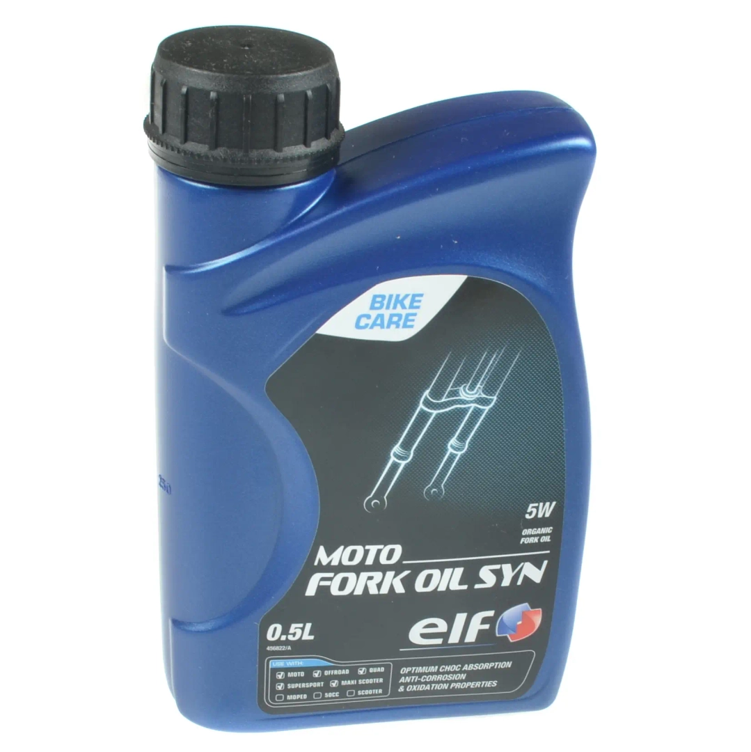 Olej do amortyzatorów syntetyczny ELF Moto Fork Oil Syn 5W 0,5l