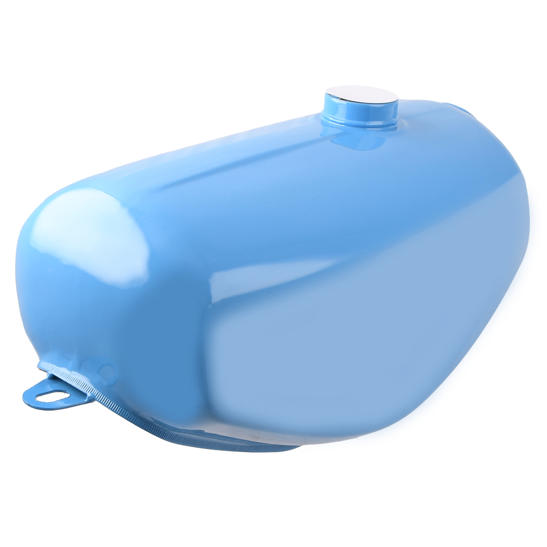 Zbiornik paliwa pokrywy boczne błękitne Simson S51 S60 S70 DPR Classic