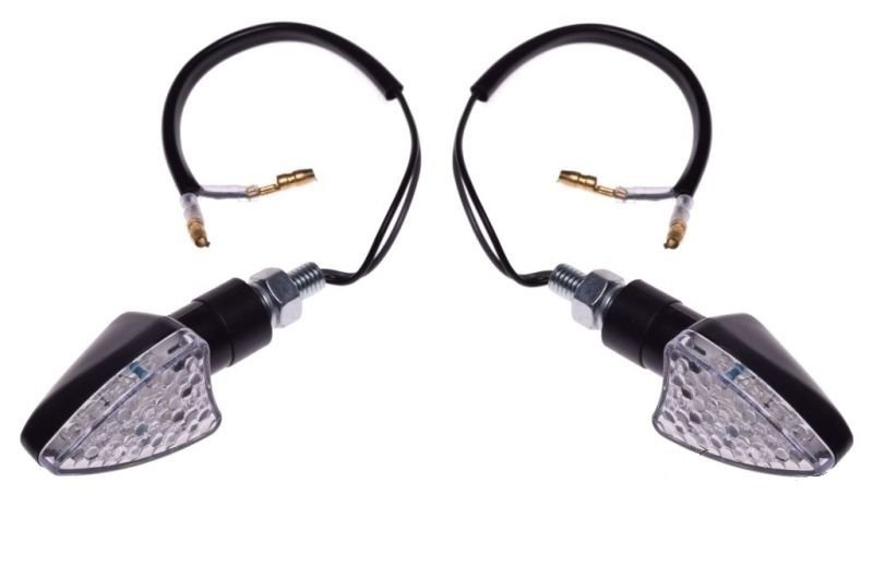 Kierunkowskaz czarny biały klosz led homologacja