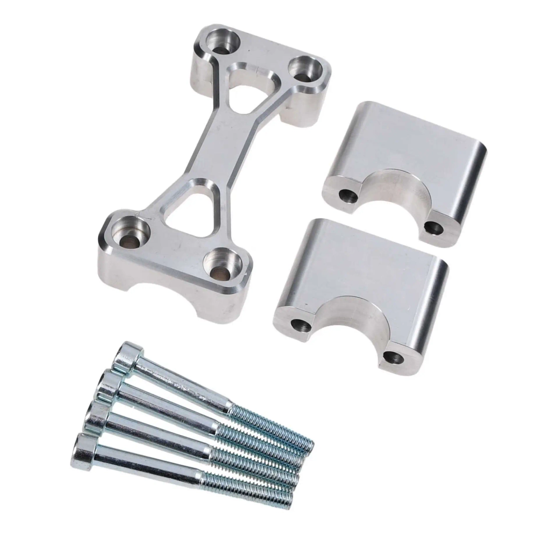 Zacisk kierownicy aluminiowy V3 Simson S50 S51 komplet