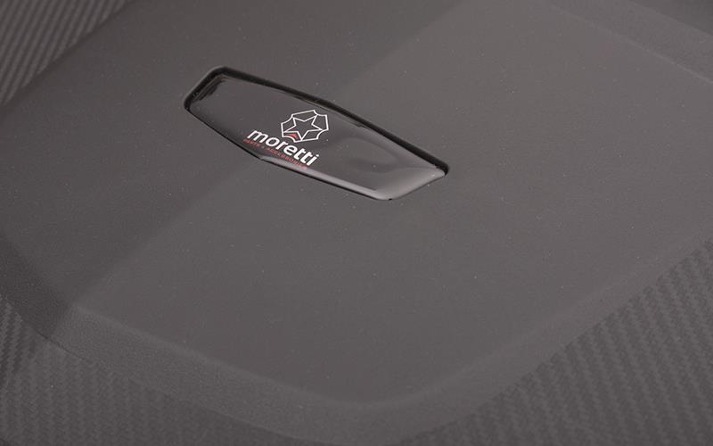 Kufer motocyklowy Moretti MR711 32l czarny odblask