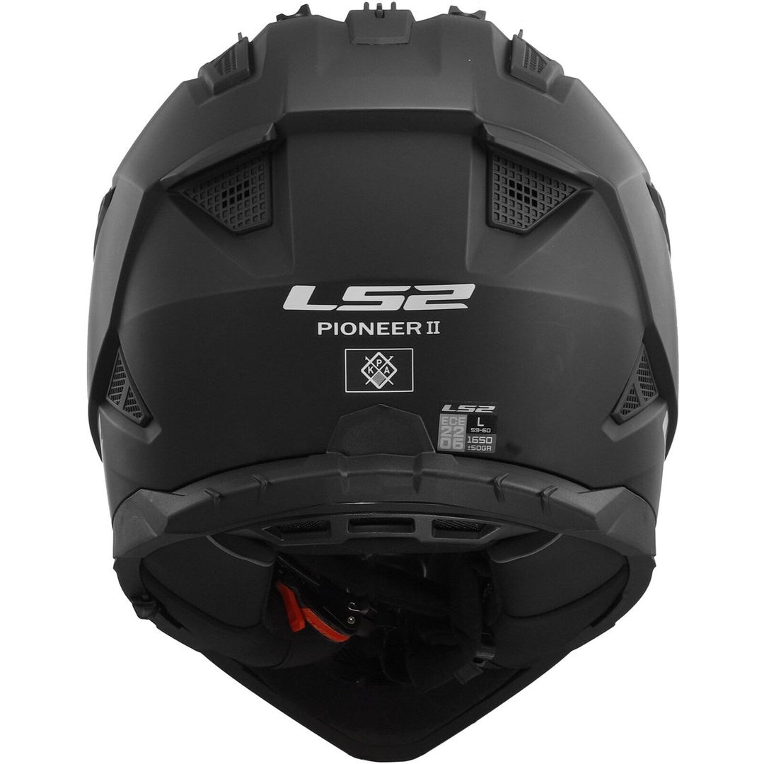 Kask LS2 MX702 Pioneer II Matt Black homologacja 22.06
