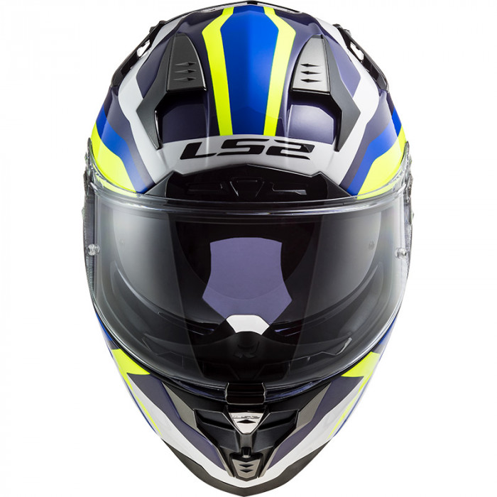Kask LS2 FF327 CHALLENGER GALACTIC WHITE BLUE